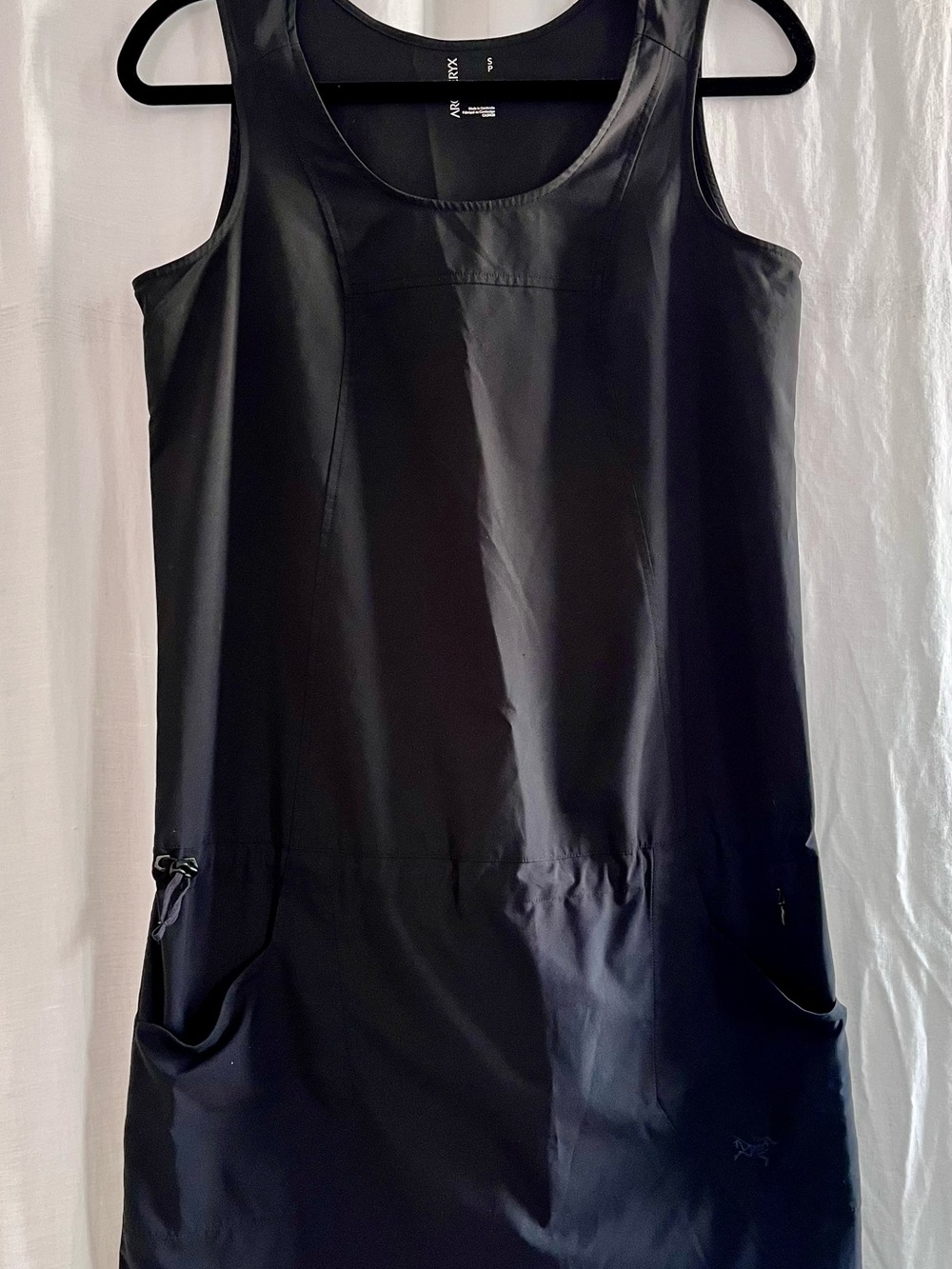 Arc'teryx Black Sleeveless Midi Tech Dress